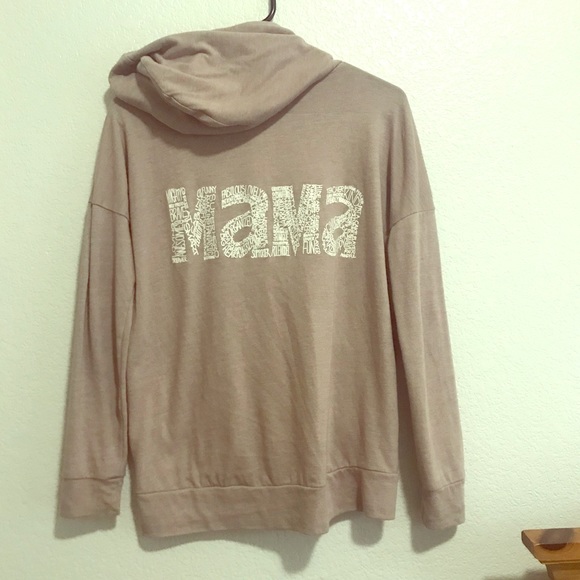 Tops - Mama Zip Up Hoodie